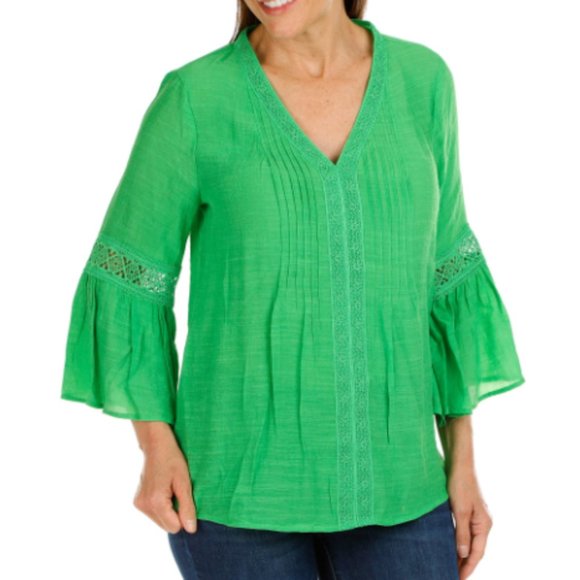 Bright Green NWT Summer Top - Picture 1 of 8